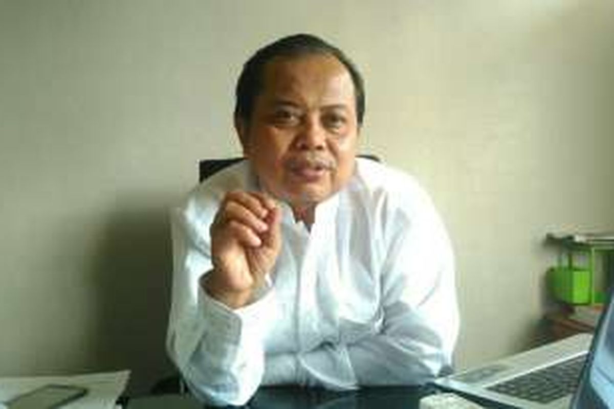 Ketua KPU DKI Jakarta Sumarno di Kantor KPU DKI, Jalan Salemba Raya, Jakarta Pusat, Jumat (7/10/2016).