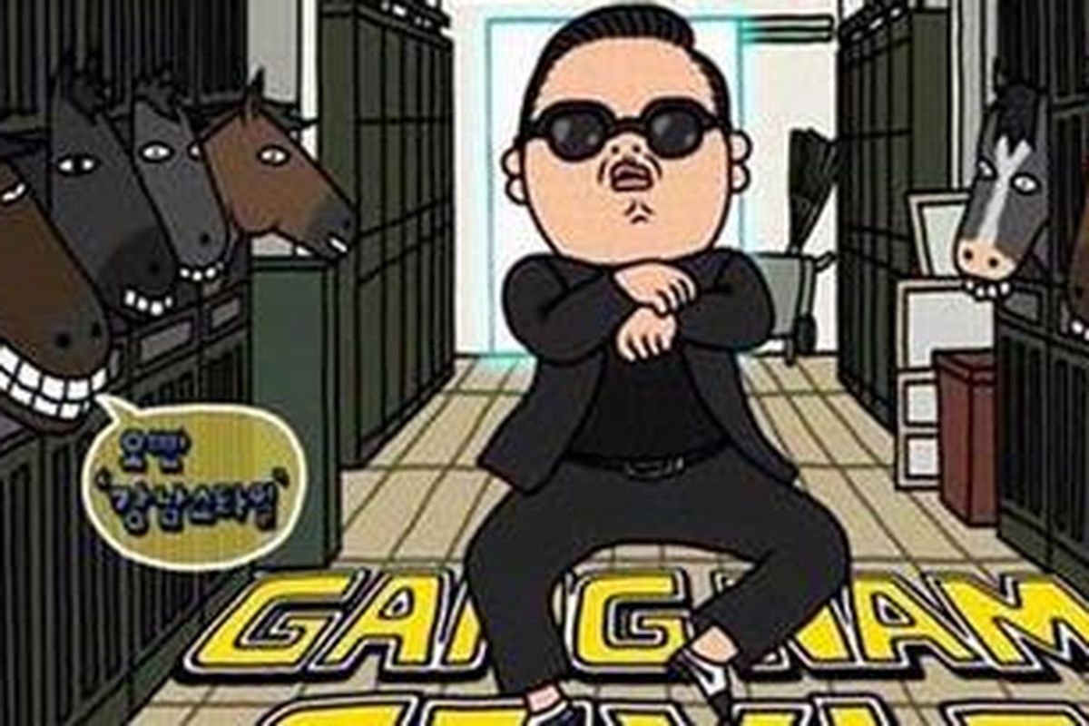 Video musik untuk lagu "Gangnam Style" dari penyanyi Korea Selatan, Psy