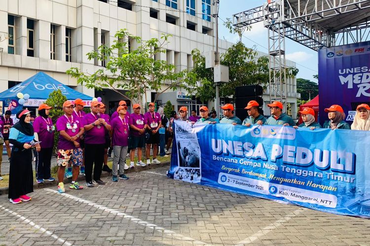 Unesa Kirim Tim Kemanusiaan ke NTT, Sekolah Darurat Jadi Perhatian