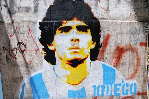 Profil Diego Maradona, Pahlawan Argentina di Piala Dunia 1986 dan Dewa Klub Napoli