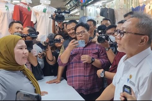 Pedagang Tanah Abang Curhat ke Mendag: Pak, Pengunjung Enggak Ada yang Datang