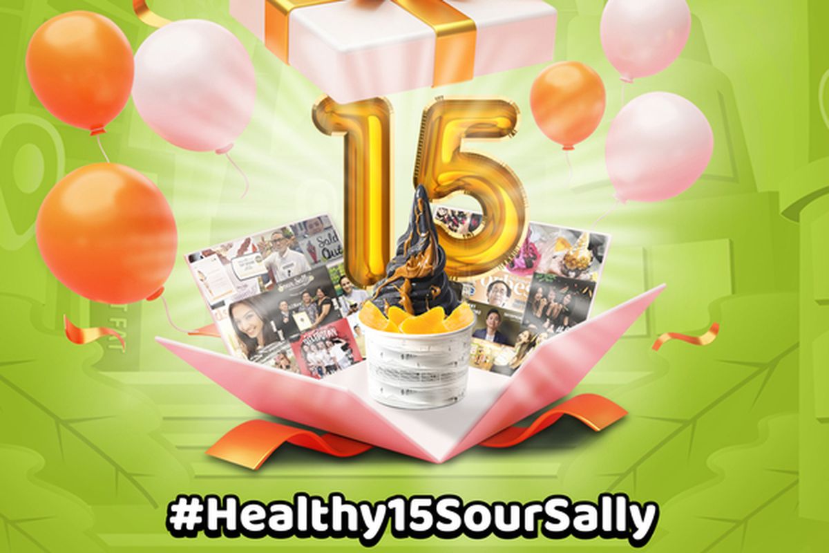 Promo ulang tahun ke-15 Sour Sally