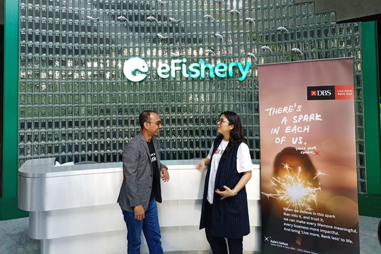 Pendanaan dari Bank DBS Indonesia digunakan eFishery untuk memperluas bisnis sehingga meningkatkan penjualan hasil panen hingga dua kali lipat.