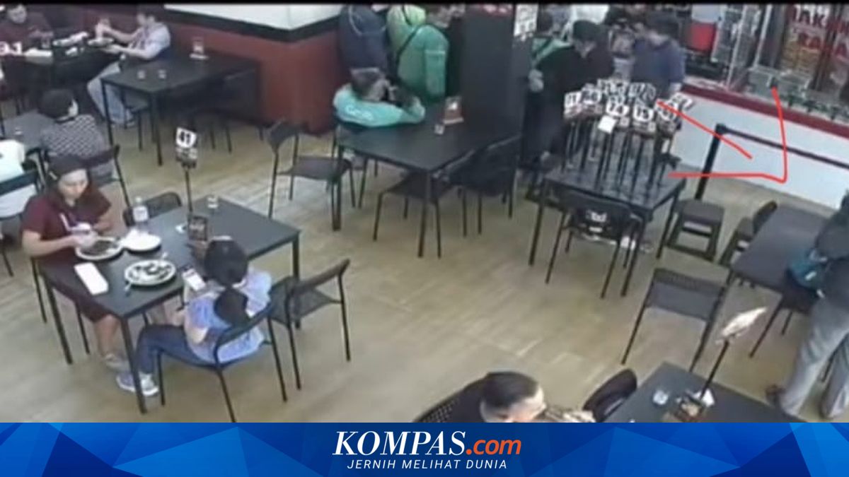 Viral Pria Berjaket Ojol Diduga Curi Tas Karyawan Restoran di Jakbar, Korban Lapor Polisi
