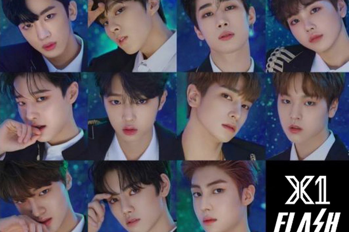 Boyband Kpop pendatang baru, X1, yang terbentuk dari ajang Produce X 101.