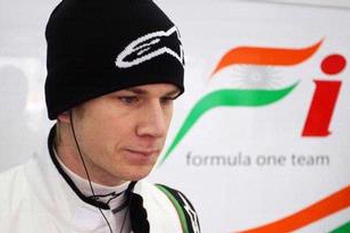 Pebalap Force India, Nico Hulkenberg.