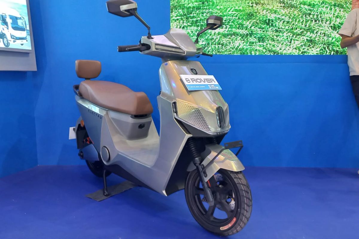 Motor listrik terbaru buatan PT Motor Anak Bangsa (MAB), Electro E-Rover