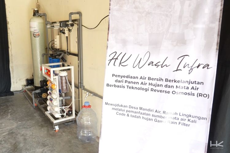 100 KK di Sleman Kini Bisa Nikmati Air Siap Minum dari Rintik Hujan
