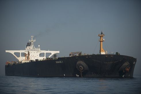 Dibebaskan Gibraltar, Kapal Tanker Iran Berlayar ke Yunani