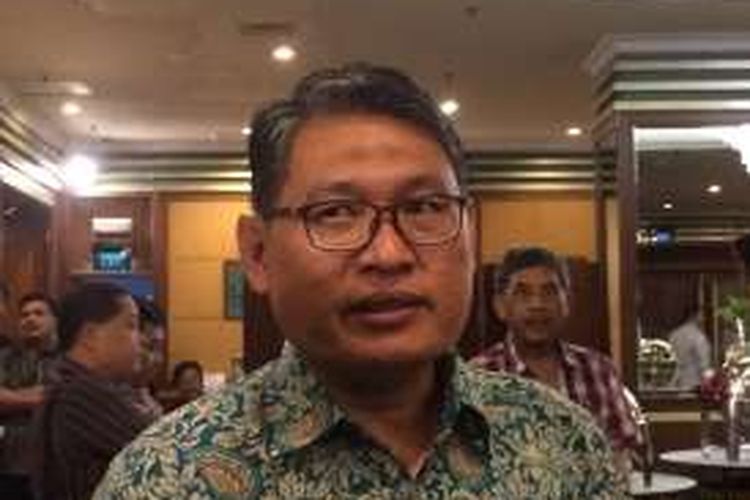 Ketua LPSK, Abdul Haris Semendawai di Hotel Lumire, Jakarta, Selasa (25/10/2016).