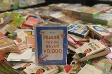 Ada Bazar Buku di Jakarta Selatan, Belanja 1 Tas Penuh Cuma Rp 50.000