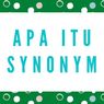 Sinonim dalam Bahasa Inggris