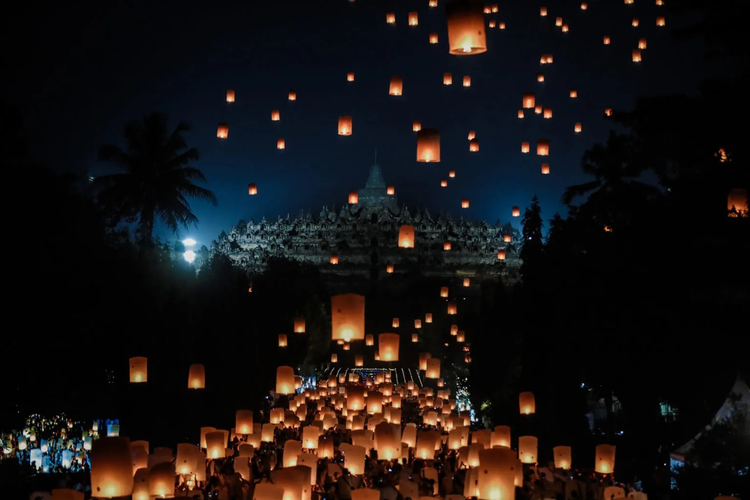 Jadwal dan Harga Tiket Festival Lampion Waisak 2026 Candi Borobudur, Mulai Rp 65 Ribu
