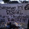 Pendemo Segel Kantor DPRD Solo, Tagih Janji Dewan untuk Bawa Aspirasi Aksi 