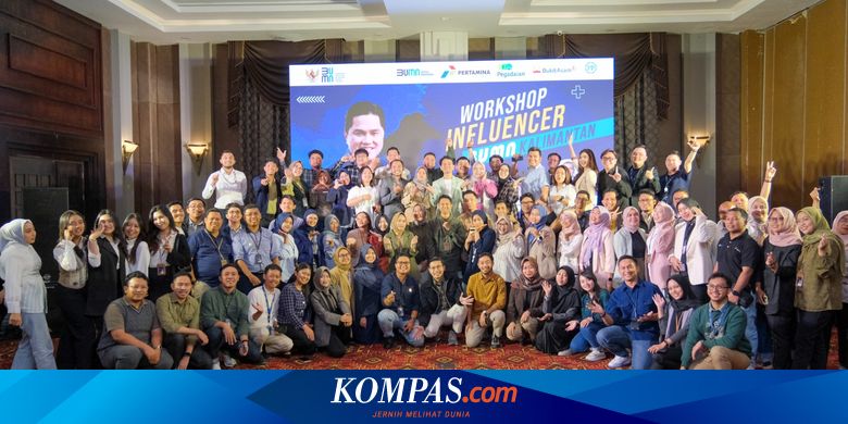 Demi Komunikasi Tepat Sasaran, Erick Thohir Ajak Influencer BUMN di Kalimantan Perkuat Mindset