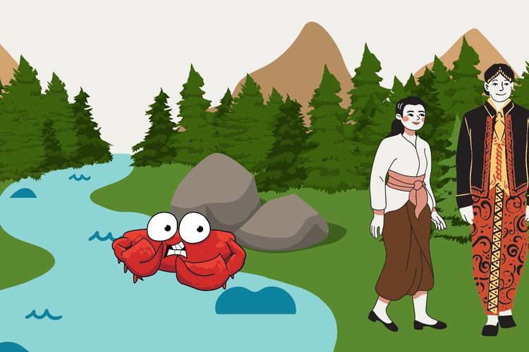 Cerita rakyat Ande Ande Lumut.