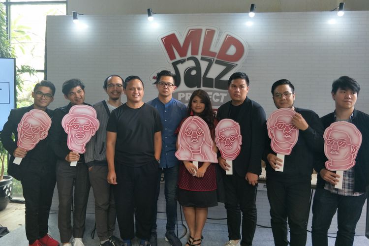 Suasana peluncuran album MLDJazzProject Season 3 di kawasan Kemang, Jakarta Selatan, belum lama ini. 
