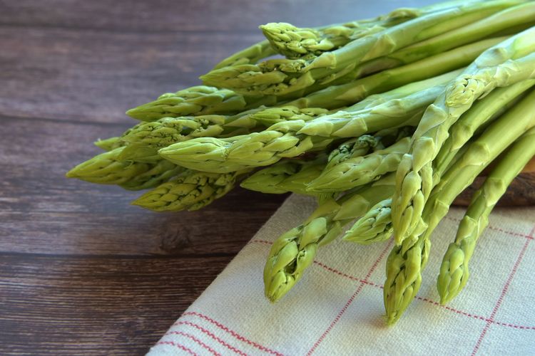 Ilustrasi asparagus. 