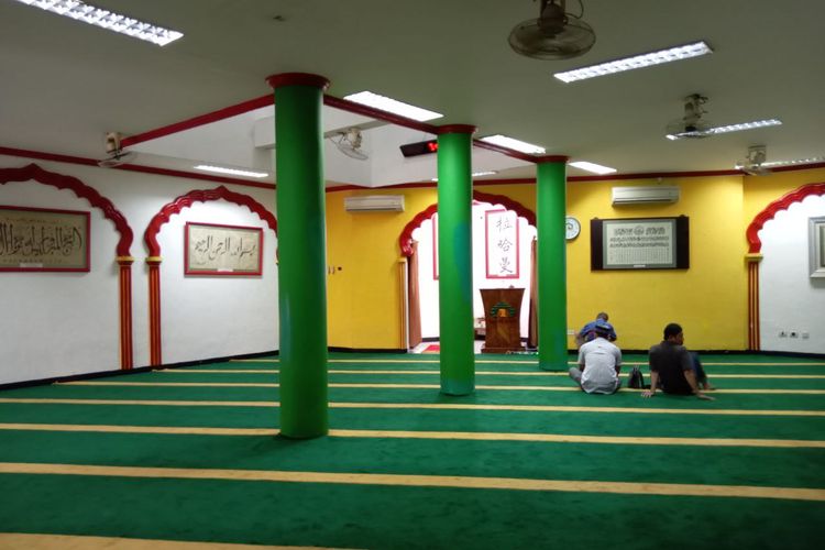 Masjid Lautze di Jakarta Pusat.