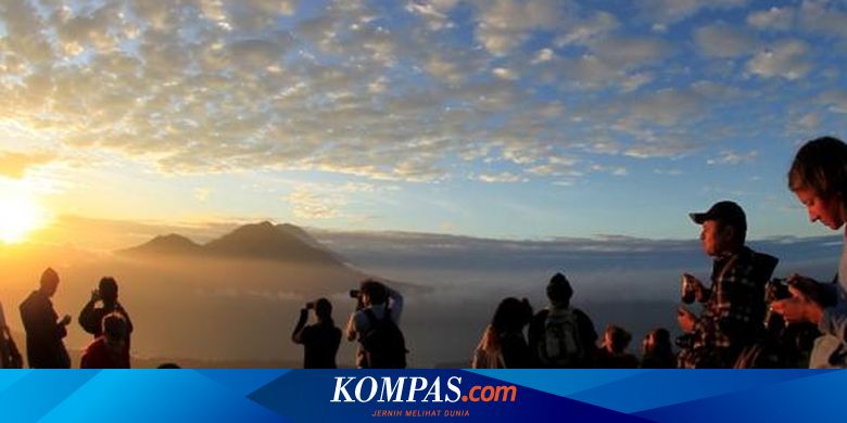 5 Puncak Gunung Untuk Berburu Matahari Terbit Halaman All Kompas Com