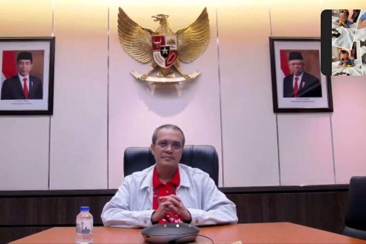 Ketua PPLN Johor Bahru, Ardiyansyah melalui rapat Zoom, Senin (12/2/2024) malam.