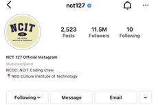 NCIT Trending! Perubahan Akun Instagram NCT 127 Jadi Pertanda Comeback