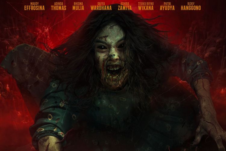 Poster terbaru dari film horor Pemukiman Setan yang akan dirilis di bioskop pada 25 Januari 2024. 