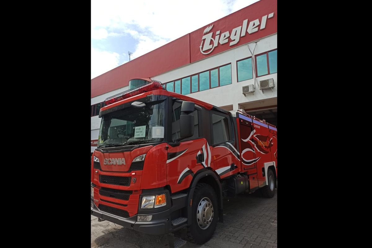 PT Ziegler Indonesia merilis kendaraan pemadam kebakaran khusus untuk industri oil & gas