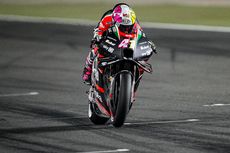 Hasil Tes Pramusim MotoGP Sepang: Aprilia Dominasi 2 Besar, Marc Marquez Jatuh Lagi