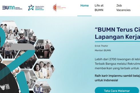 Link Pengumuman Rekrutmen Bersama BUMN 2022 dan Cara Mengeceknya 