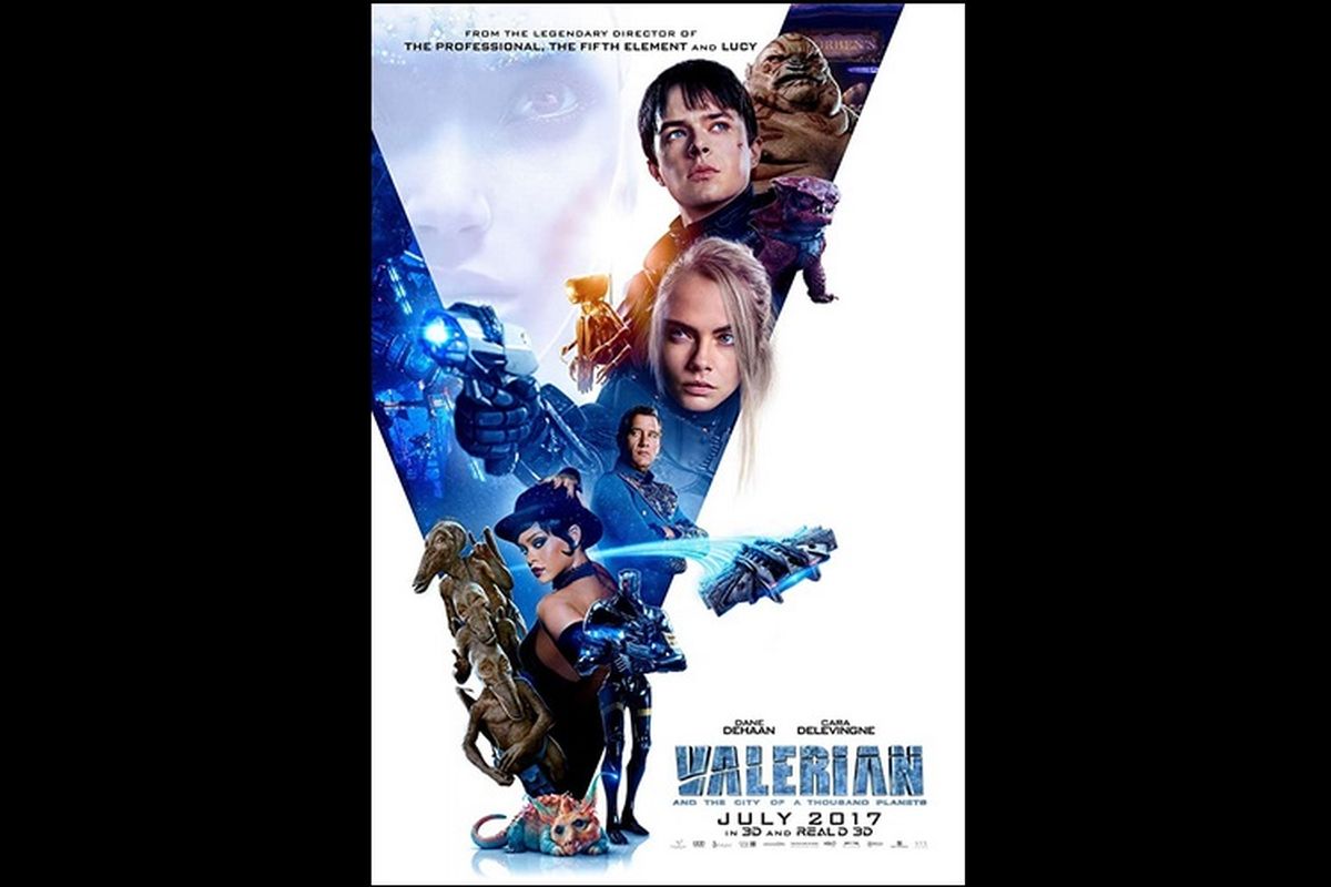 Sinopsis film Valerian and The City of a Thousand Planets.