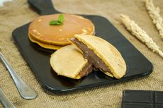 Resep Dorayaki Takaran Sendok, Bikin Diteflon