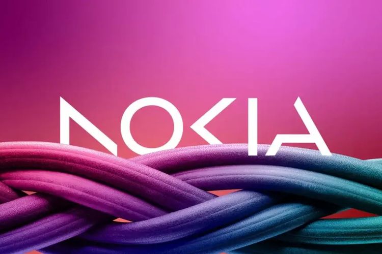 Ilustrasi logo baru Nokia.