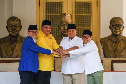 Kilas Balik Imbauan Jokowi Bentuk Koalisi Besar, Kini 4 Parpol Koalisi Pemerintah Dukung Prabowo