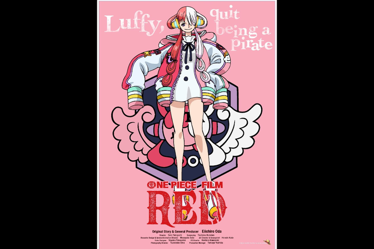 Uta, salah satu karakter dalam One Piece Film: Red.
