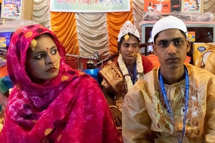 Pernikahan di India biasanya sangat megah.