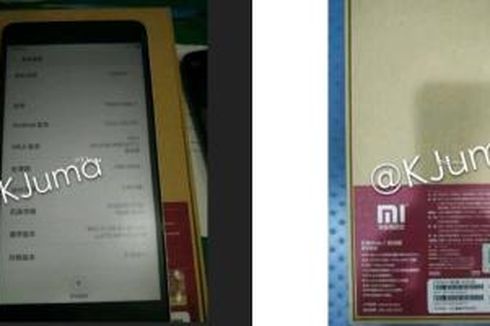 Bocoran Foto dan Spesifikasi Xiaomi Redmi Note 2