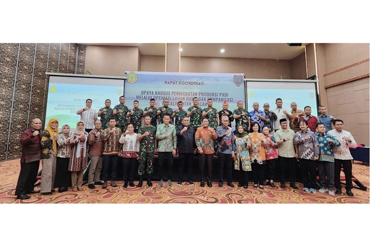 Peserta rakor yang diadakan Direktorat Jenderal (Ditjen) Perkebunan di Palangkaraya, Kalimantan Tengah (Kalteng), Jumat, (22/03/2024).