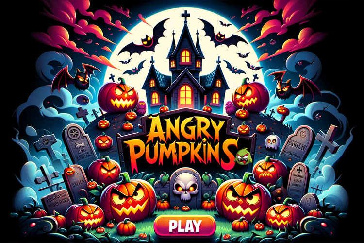 Game Angry Pumpkins dibuat dengan chatbot ChatGPT, Dall-E, dan Midjourney