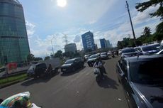 Hawa Liburan Mulai Terasa, Arus Lalu Lintas Jalan TB Simatupang Lengang