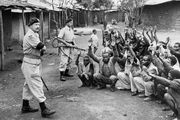 Pemberontakan Mau Mau di Kenya.