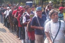 Massa Mulai Masuk Istana Merdeka untuk Temui Jokowi-JK