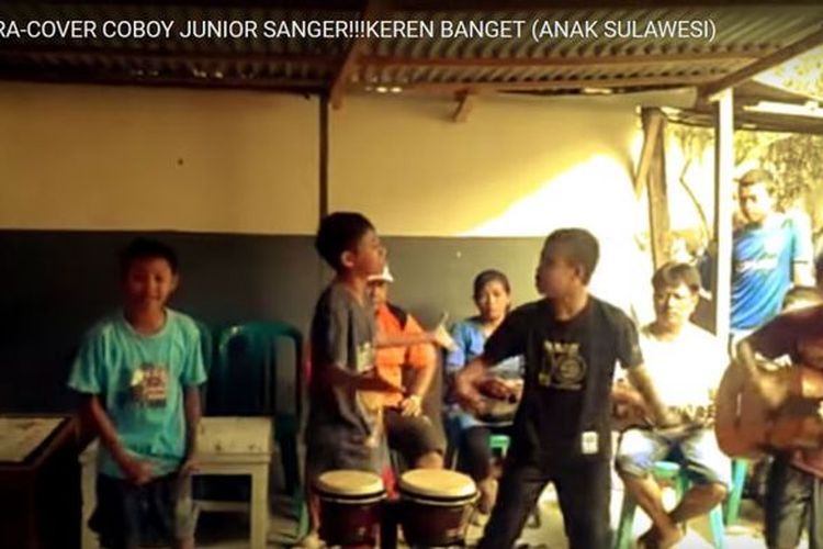 Foto Dokumentasi Vokal Group Coboy Sanger Anak-Anak Asal Desa Pendolo Kecamatan Pamona Selatan