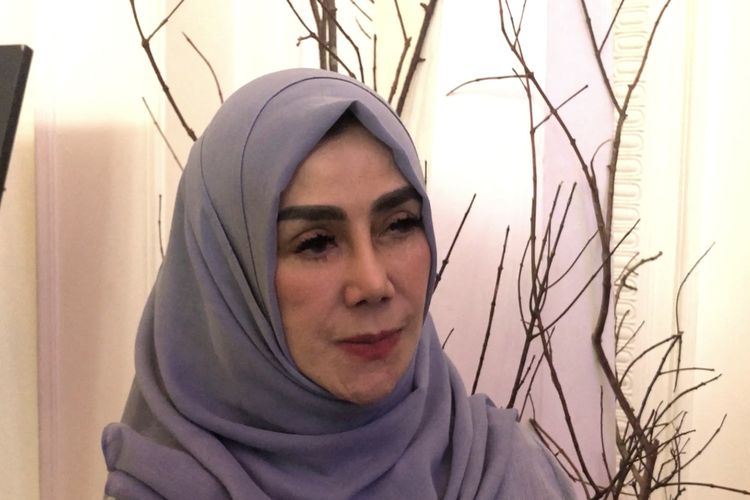Amy Qanita saat dijumpai di The Tribrata kawasan Dharmawangsa, Jakarta Selatan, Sabtu (29/2/2020). 