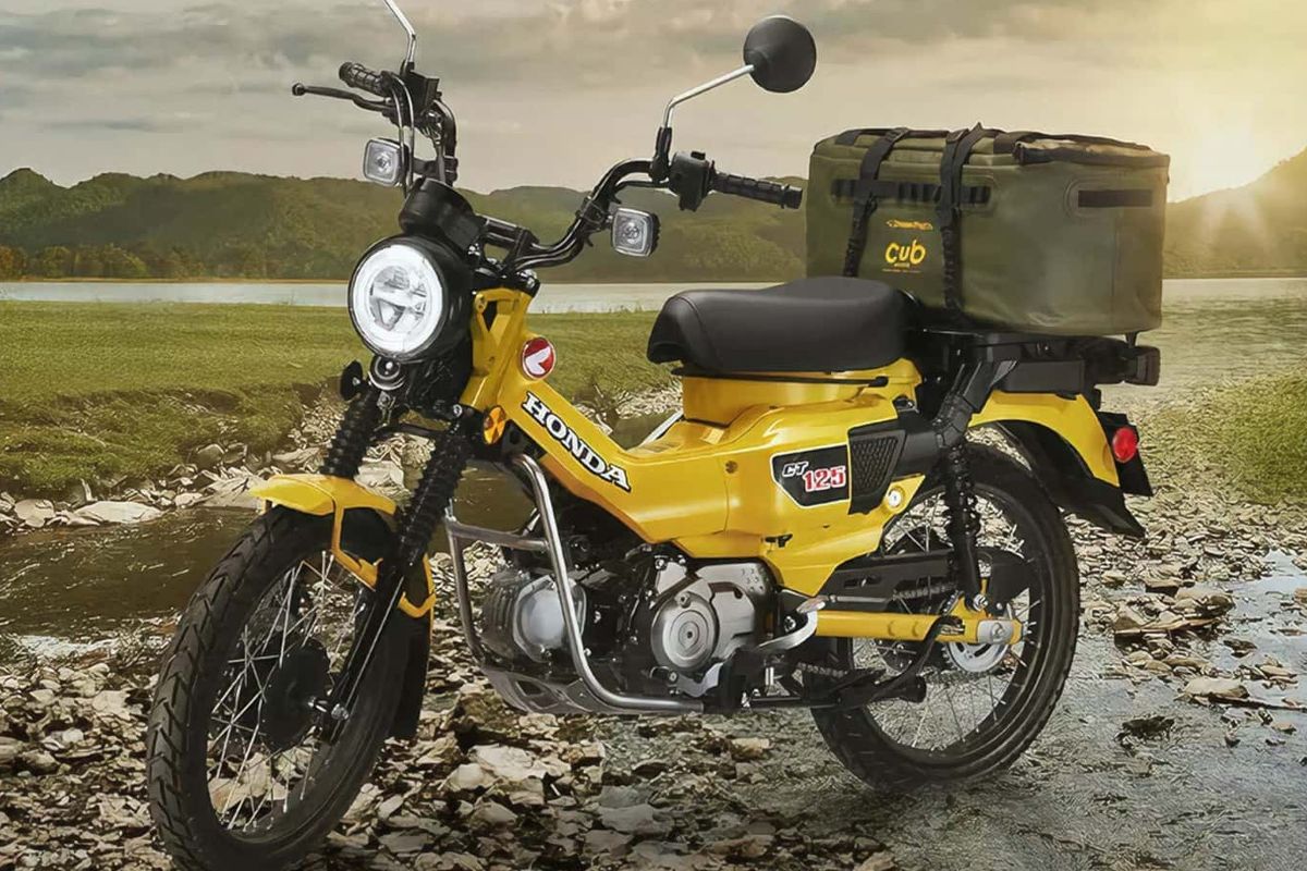 Honda CT125 warna Yellow SunGlow