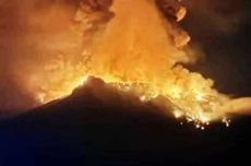 Tinggi Kolom Erupsi Eksplosif Gunung Ruang Sulut Capai 3.000 Meter