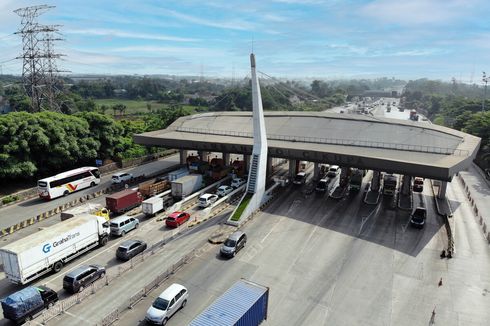 1,5 Juta Kendaraan Lintasi Tol Tangerang-Merak pada Libur Natal 2023