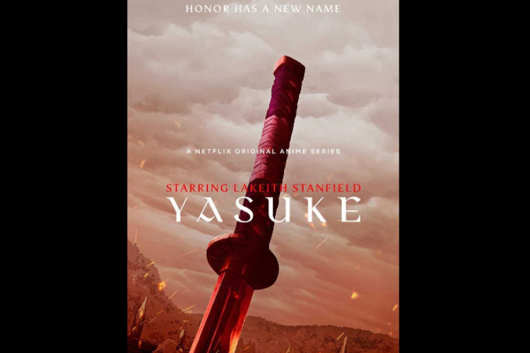 Poster film serial animasi Yasuke.