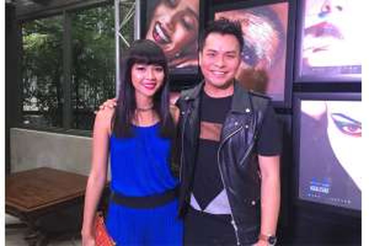 Zagita Truhandiaz, Senior Product Manager Maybelline Indonesia, dan Ryan Ogilvy.