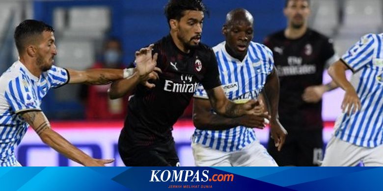 Babak I SPAL Vs AC Milan, Rossoneri Tertinggal 2 Gol dari 10 Pemain ...
